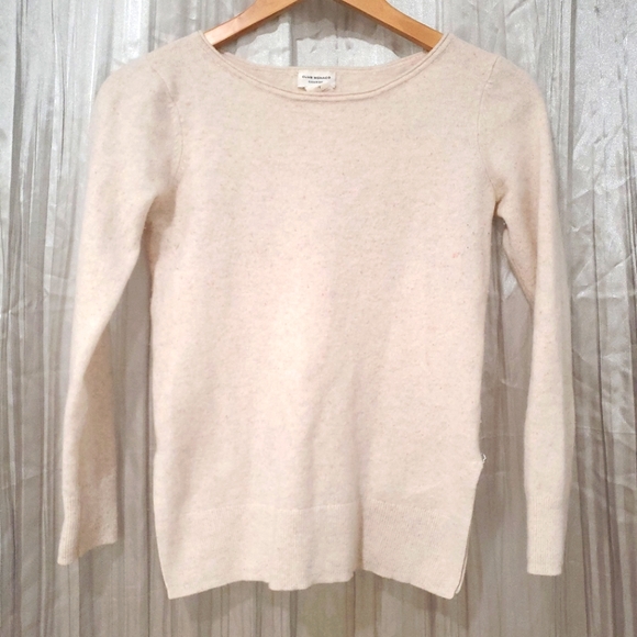 Club Monaco 100% Cashmere Blush Pink Sweater - Picture 2 of 11